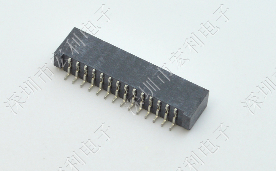 ffc fpc连接器1.25mm卧式扁平插座4P-20P工控仪器 上下接触软排线连接器