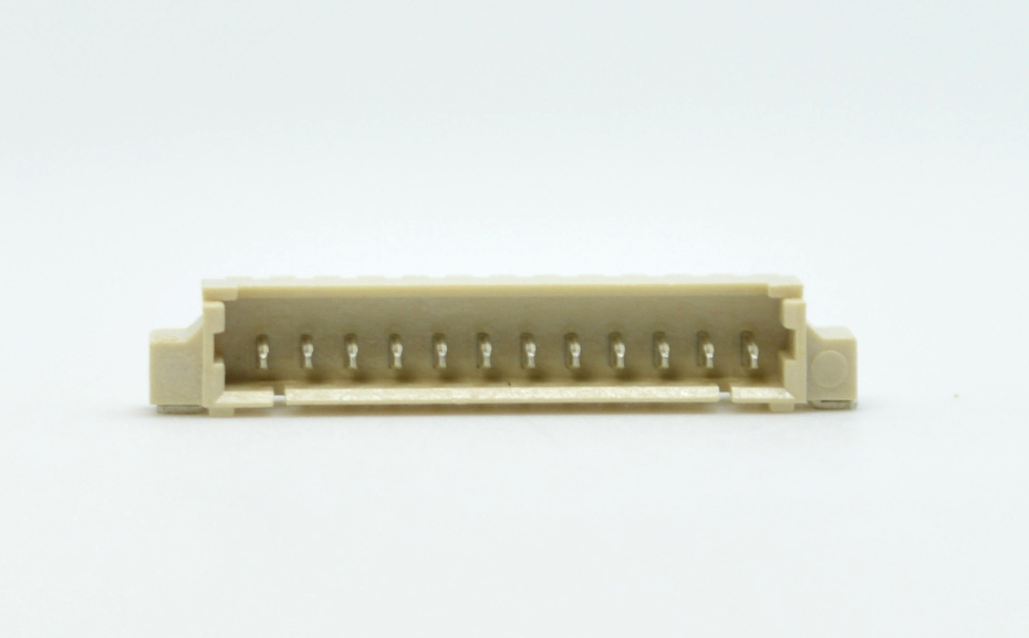 FPC连接器1.25MM间距卧式贴片针座16P线对板接插件连接器线束插座,宏利