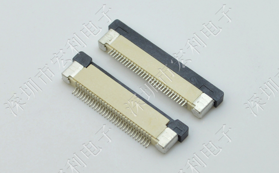 FFC/FPC连接器 28p 28pin 0.5mm间距 FPC座 抽屉式上接 排线插座