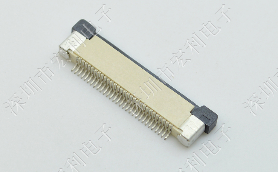 FFC/FPC连接器 28p 28pin 0.5mm间距 FPC座 抽屉式上接 排线插座