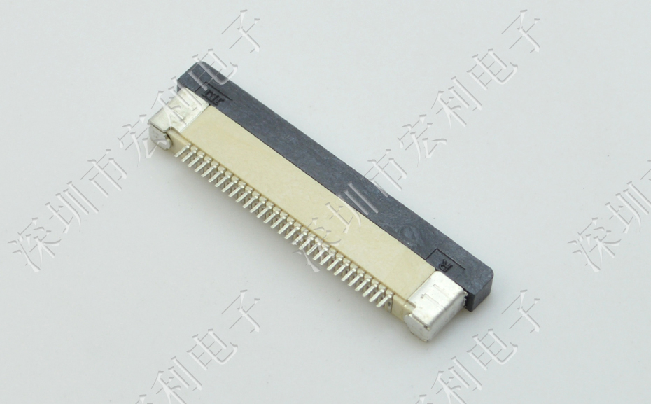 FFC/FPC连接器 28p 28pin 0.5mm间距 FPC座 抽屉式上接 排线插座