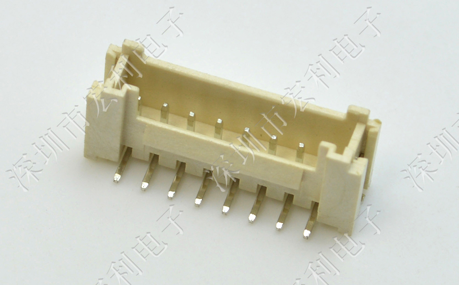 HY2.0mm立式fpc连接器 带锁扣工控仪器线对板连接器2P/3P/4P/5P/6P/7P/8P/9P/10P/11P/12P